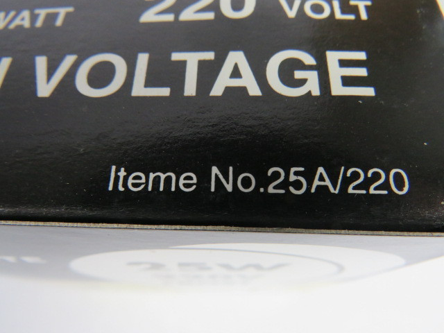 Bulbrite 25A/220 Incandescent Light Bulb 220-240V 25W 2-Pack NEW