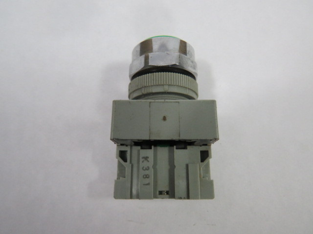 IDEC ABW110-G Non-Illuminated Green Push Button 1NO USED
