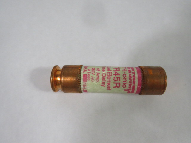 Ferraz Shawmut TR45R Dual Element Time Delay Fuse 45A 250VAC USED