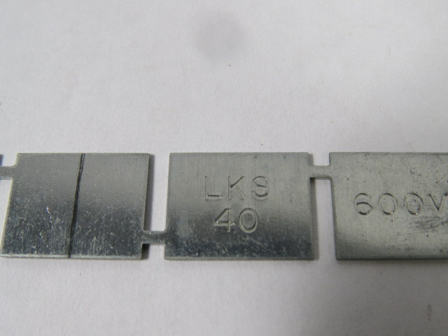 Bussmann LKS-40 Fuse Link Replacement 600V USED