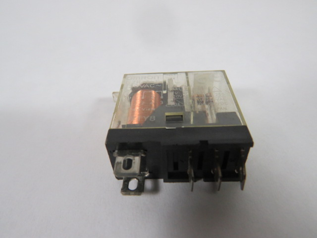 Omron G2R-1-S-AC120 Relay 120VAC 10@250VAC/30VDC 5-Blade USED
