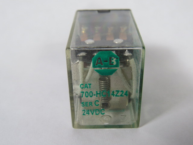 Allen-Bradley 700-HC14Z24 Series C Relay 3A 24VDC 50/60HZ 14-Pin USED