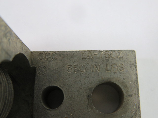 CCC LA-7502 Terminal Lug 550in Lbs USED