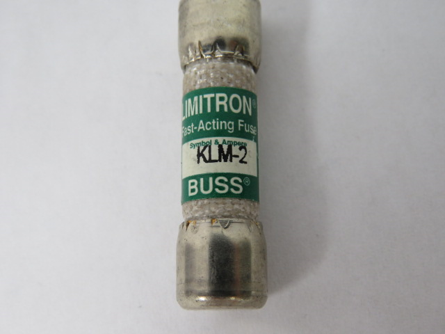 Limitron KLM-2 Fast Acting Fuse 2A 500VAC USED