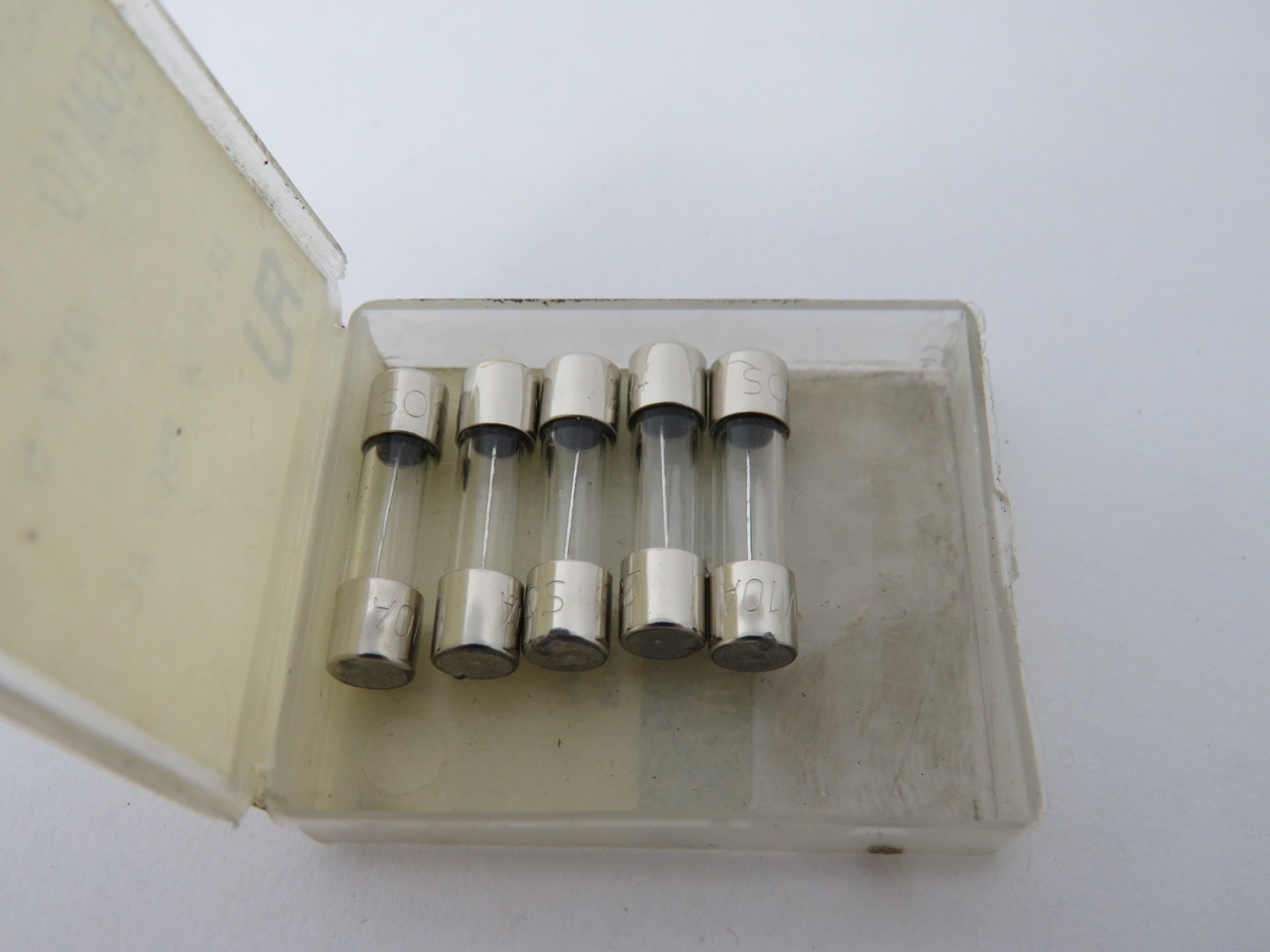 Gould Shawmut GGM10 Fast Acting Fuse 10A 250VAC 5-Pack NEW