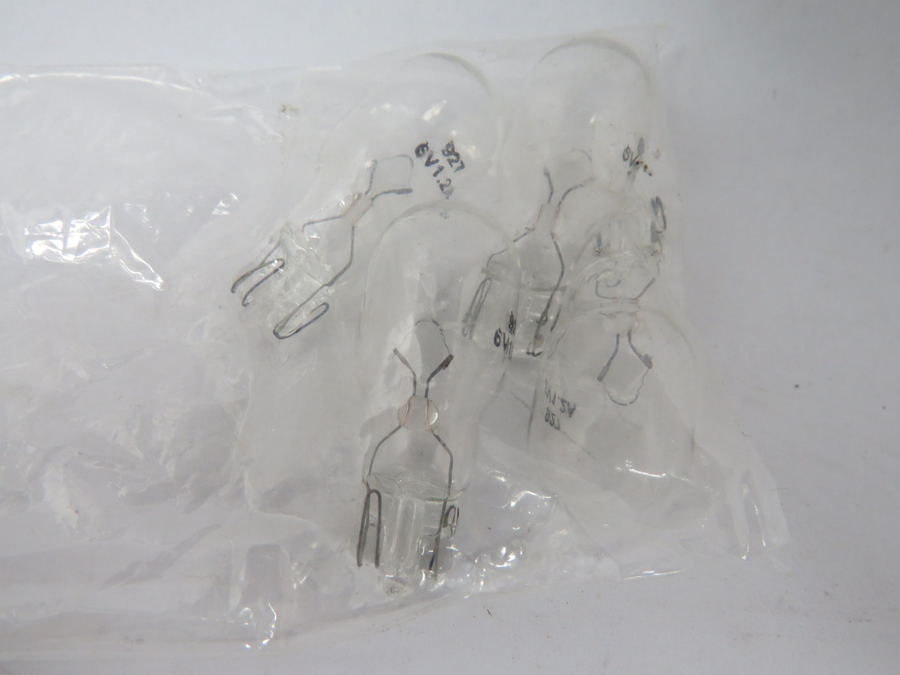 Standard 50405 927 Miniature Bulb 6V 1.2A Wedge Base T5 Lot of 4 NEW