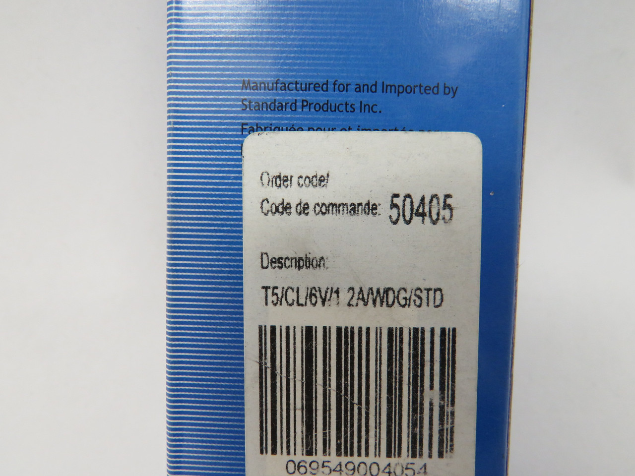 Standard 50405 927 Miniature Bulb 6V 1.2A Wedge Base T5 Lot of 4 NEW