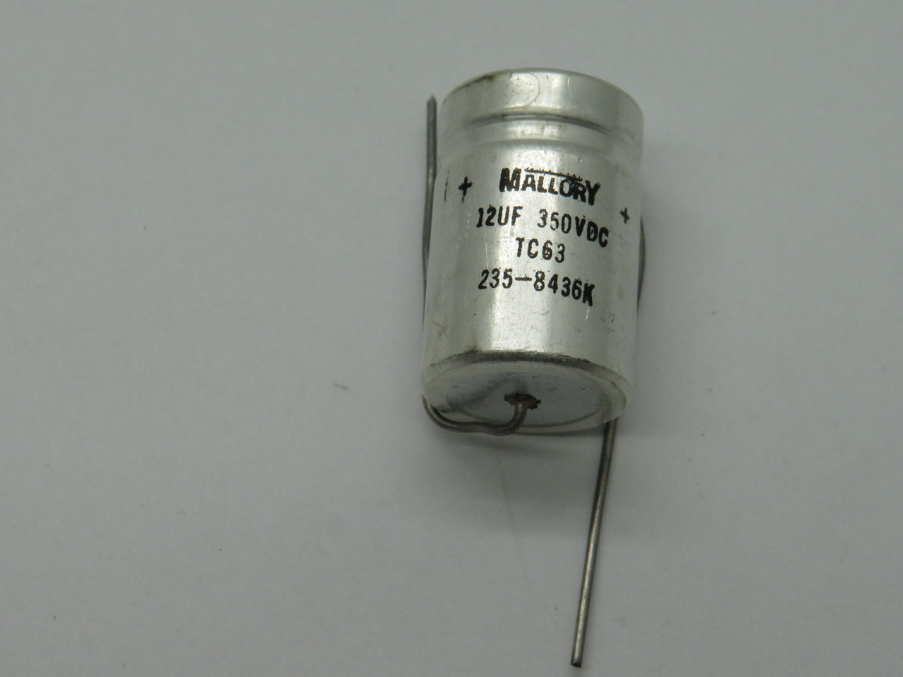 Mallory TC63 Capacitor 12uf 350VDC USED