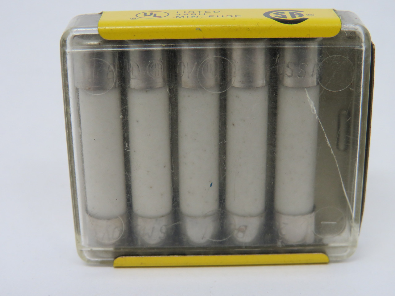 Bussmann MDA-1 Time Delay Fuse 1A 250VAC 5-Pack CRACKED CASE NEW