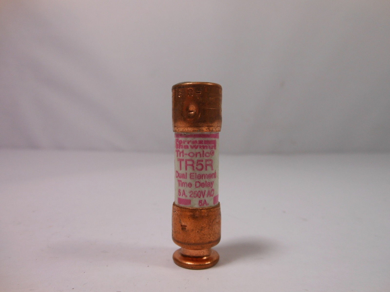 Ferraz Shawmut TR5R Dual Element Time Delay Fuse 5A 250VAC USED