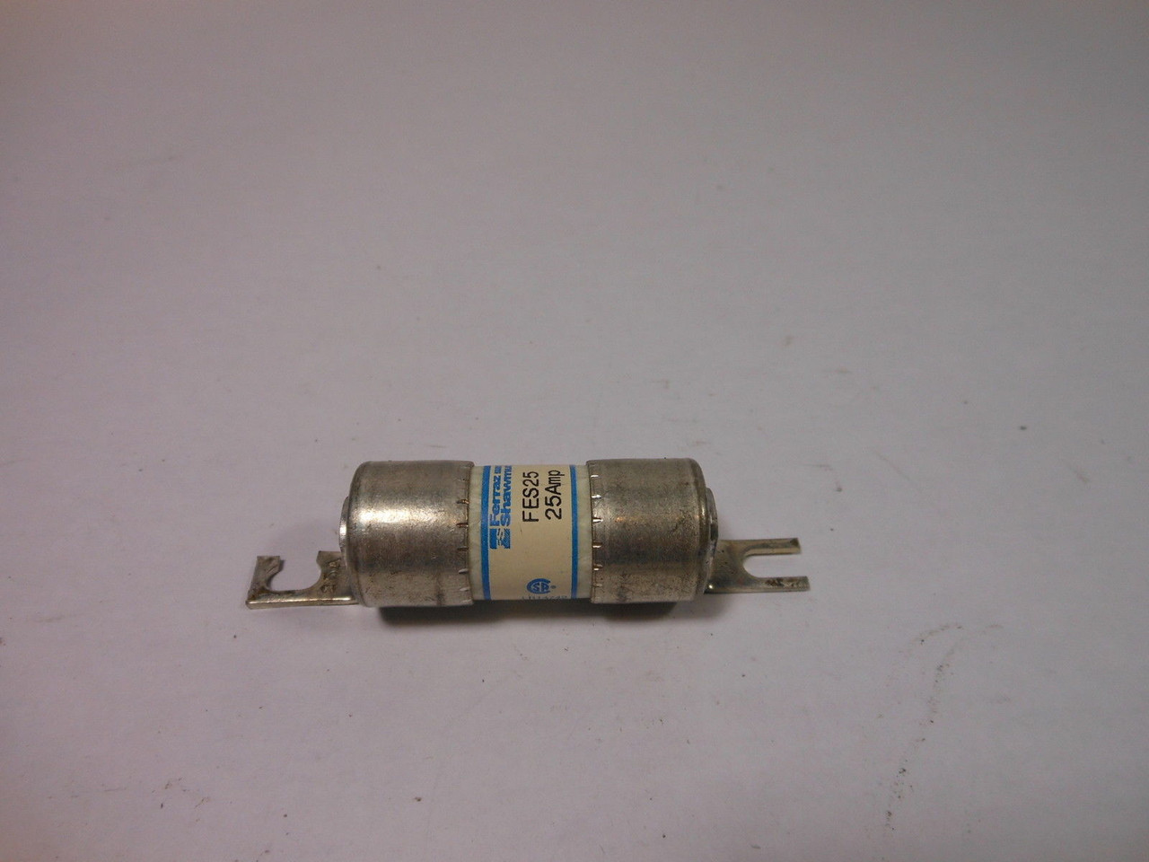 Ferraz Shawmut FES25 Bolt On Fuse 25A 600V USED