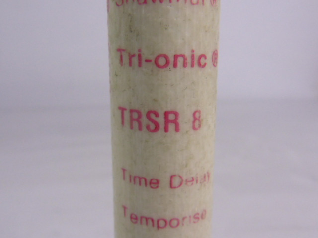 Gould Shawmut TRSR-8 Time Delay Fuse 8A 600V USED