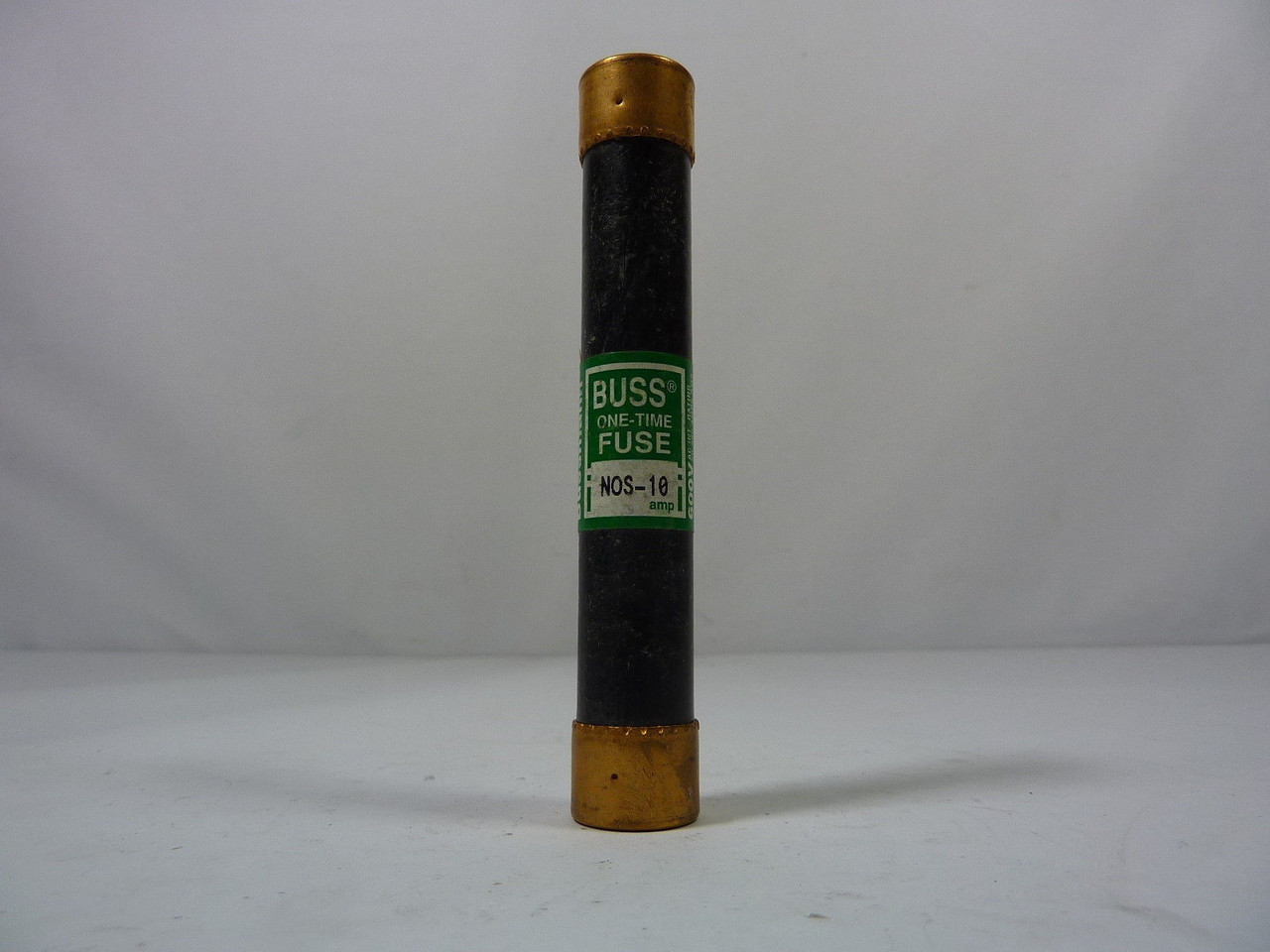 Bussmann NOS-10 One Time Fuse 10A 600V USED