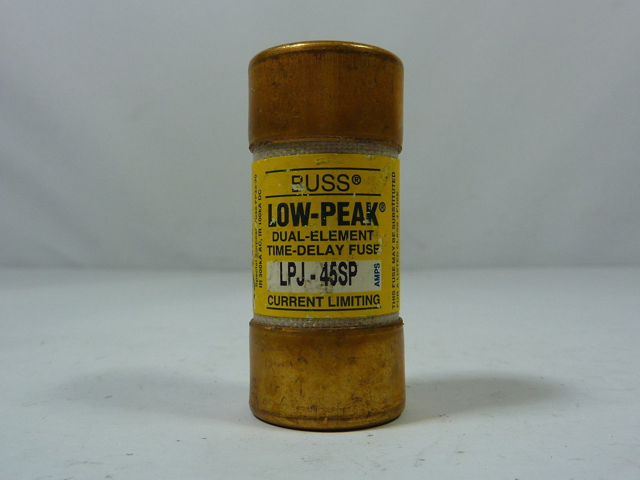 Bussmann LPJ-45SP Time Delay Fuse 45A 600V USED