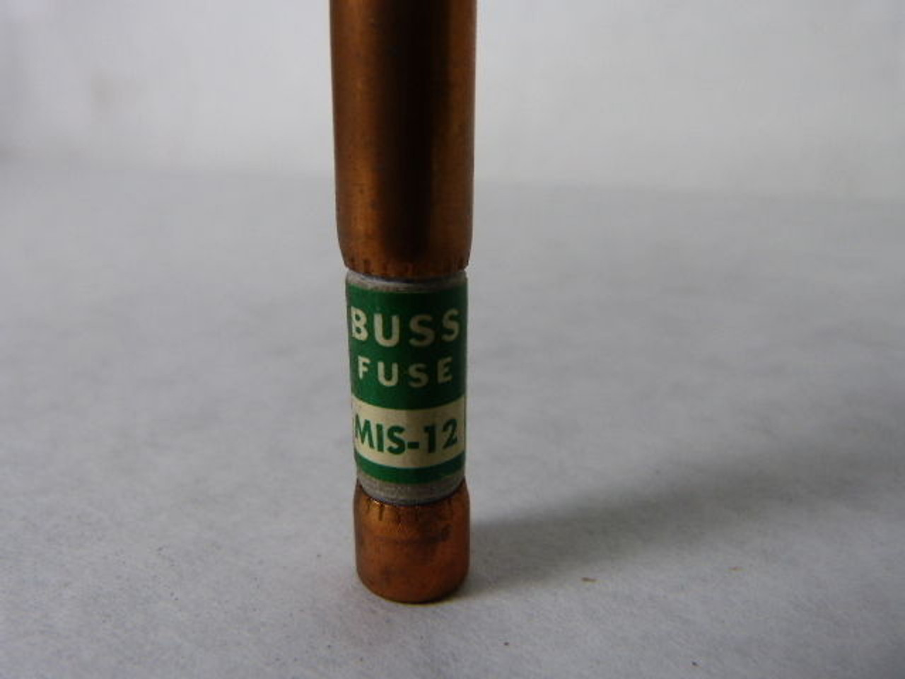 Bussmann MIS-12 Actuator and Non Time Delay Fuse 12A 600V USED