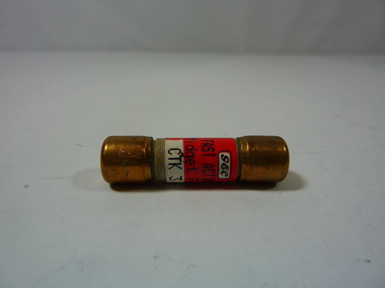 GEC CTK-3 Fast Acting Fuse 3A 600V USED