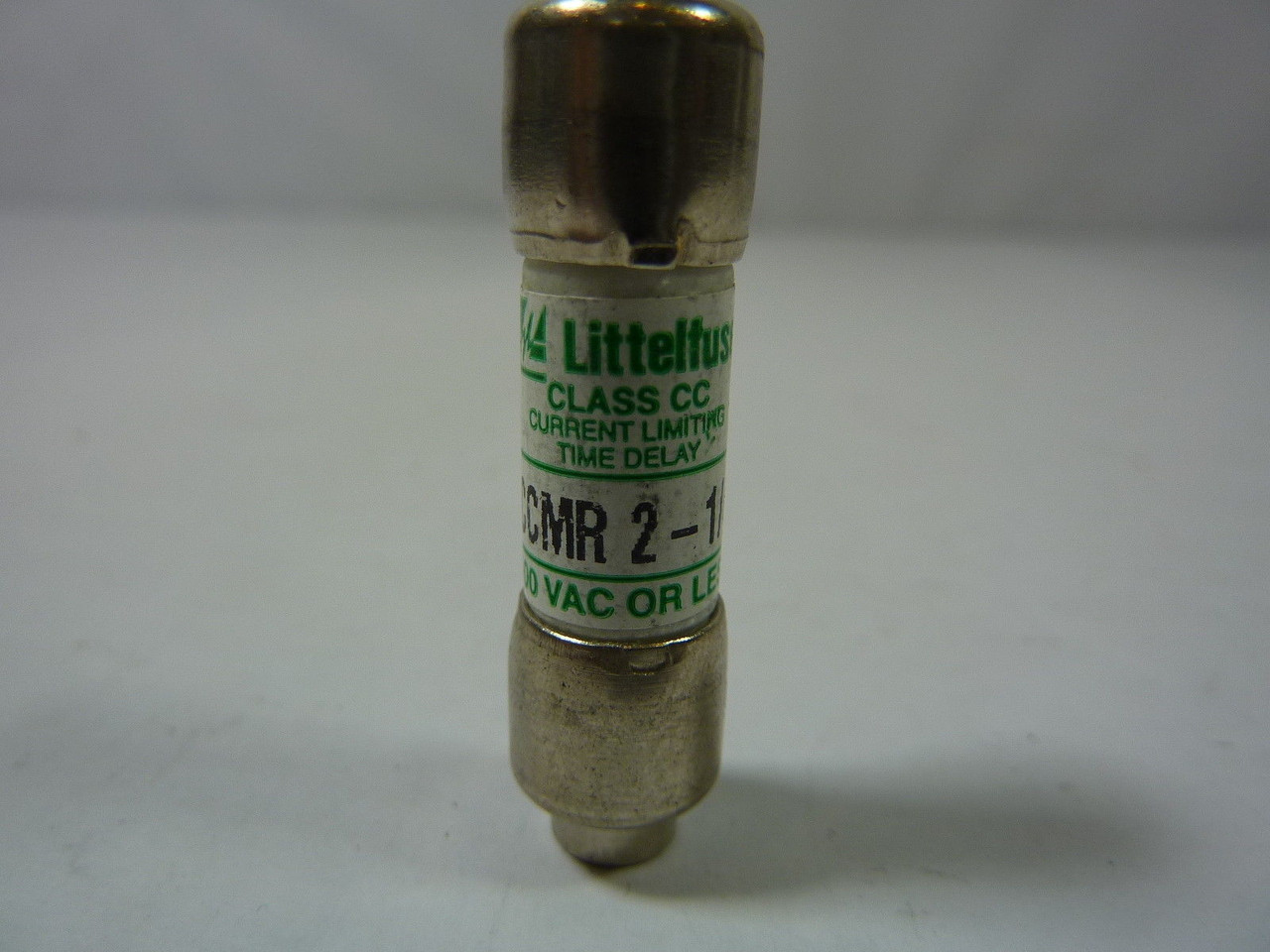 Littelfuse CCMR-2-1/4 Time Delay Fuse 2-1/4A 600V USED