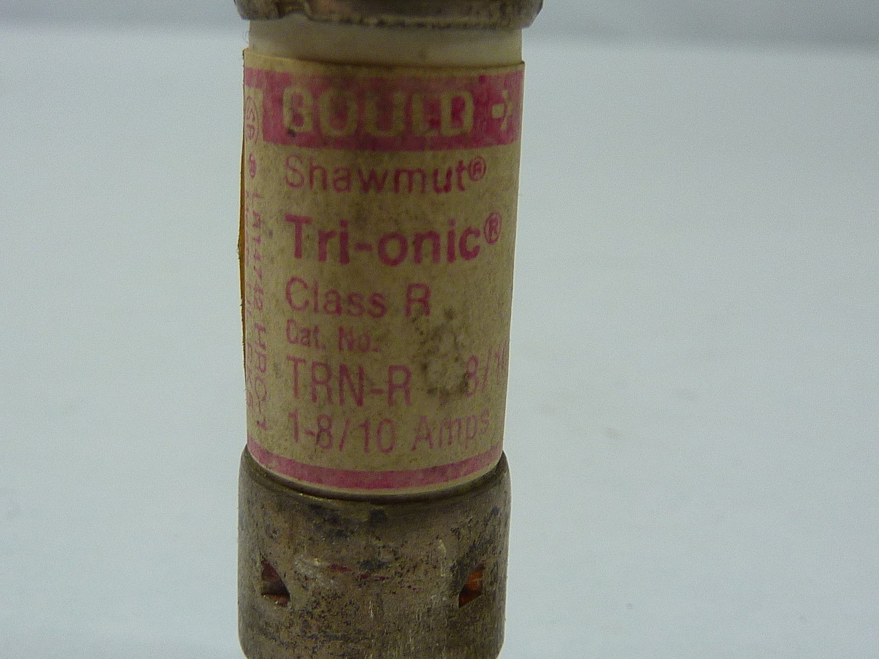 Gould Shawmut TRNR-1-8/10 Tri-Onic Fuse 1-8/10A USED