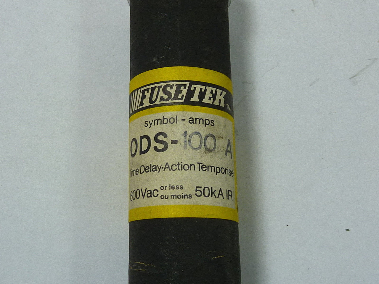 Fusetek ODS-100 Time Delay Fuse 100A 600V USED