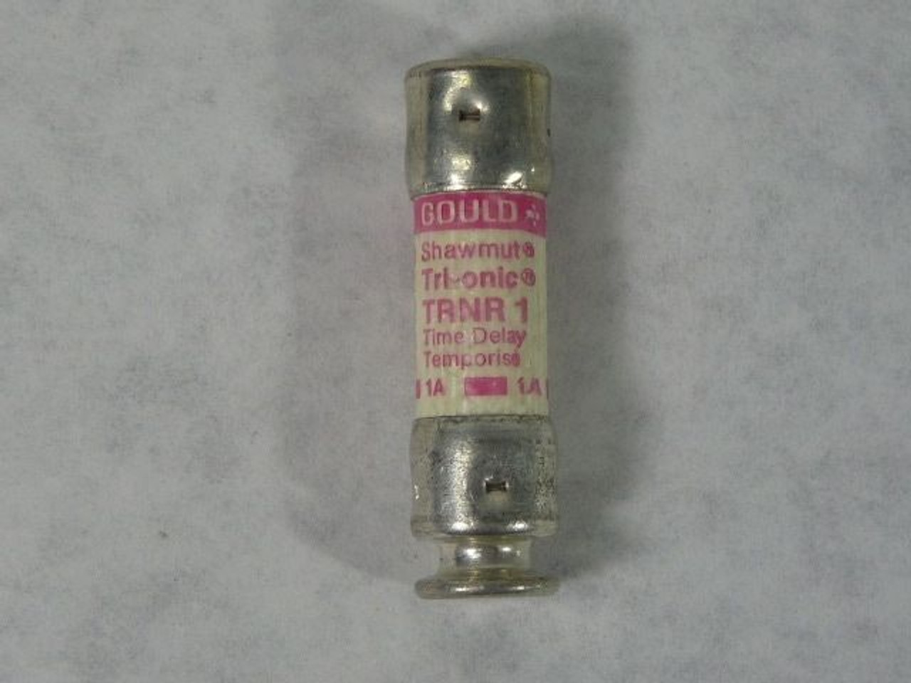 Gould Shawmut TRNR1 Time Delay Fuse 1A 250V USED