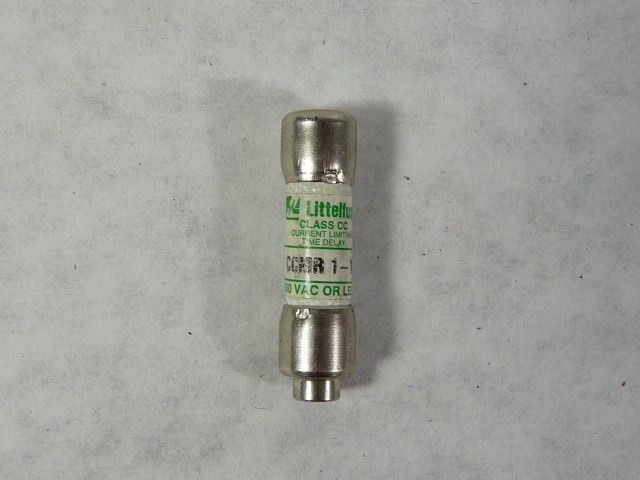 Littelfuse CCMR-1-1/4 Time Delay Fuse 1-1/4A 600V USED