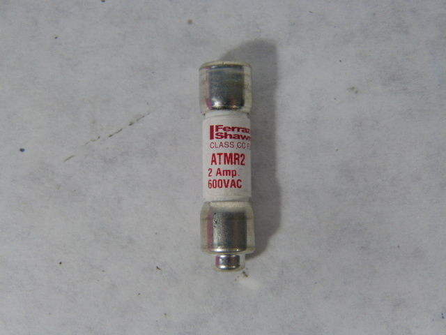 Ferraz Shawmut ATMR2 Fast Acting Fuse 2A 600V USED