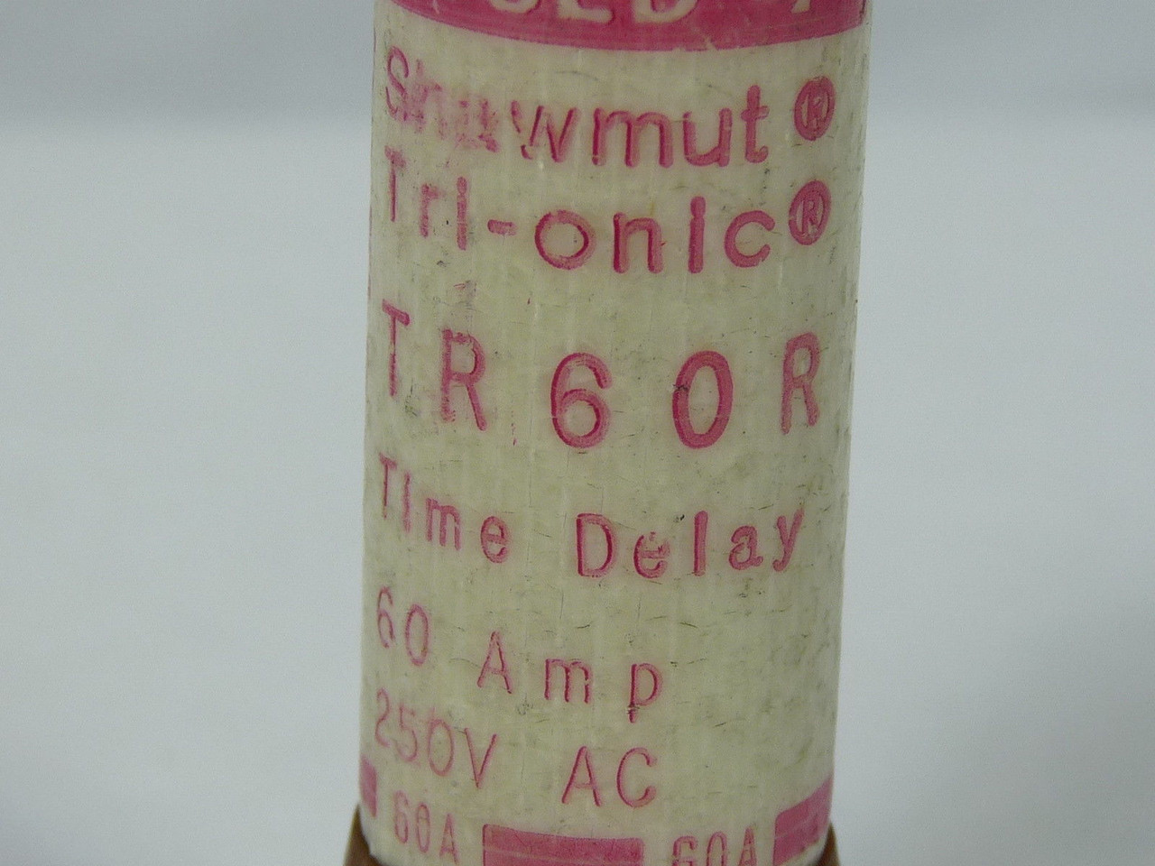 Gould Shawmut TR60R Time Delay Fuse 60A 250V USED