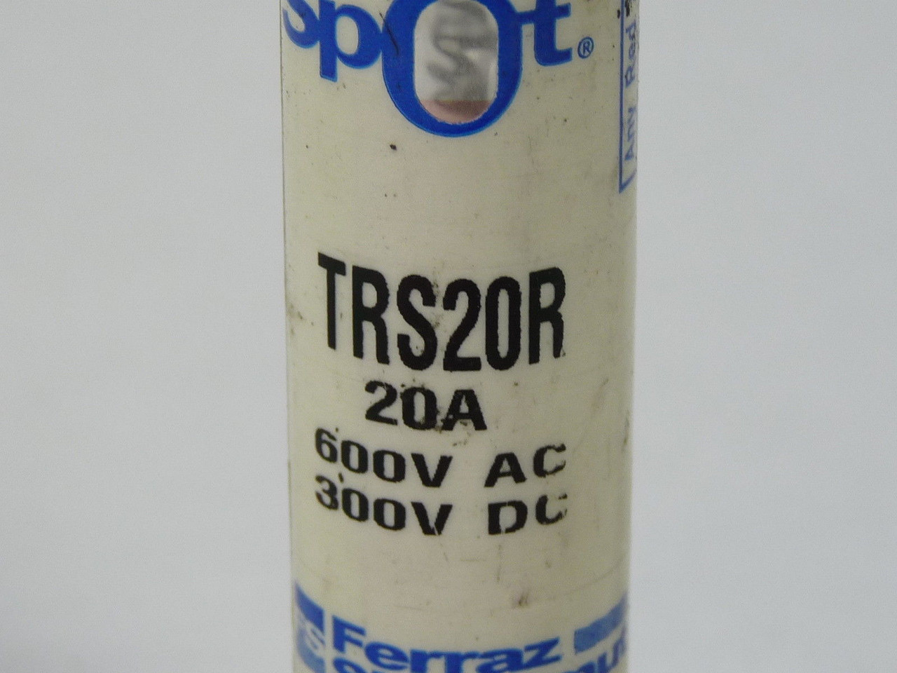 Ferraz Shawmut TRS20R Smart Spot Time Delay Fuse 20A 600V USED