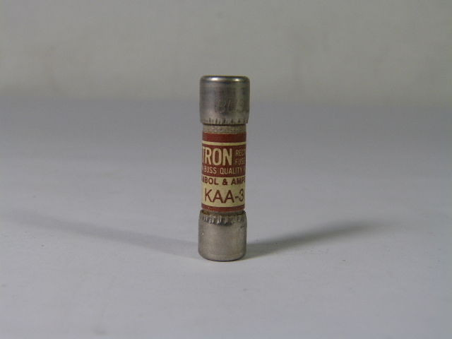 Tron KAA-3 Rectifier Fuse 3A 130V USED