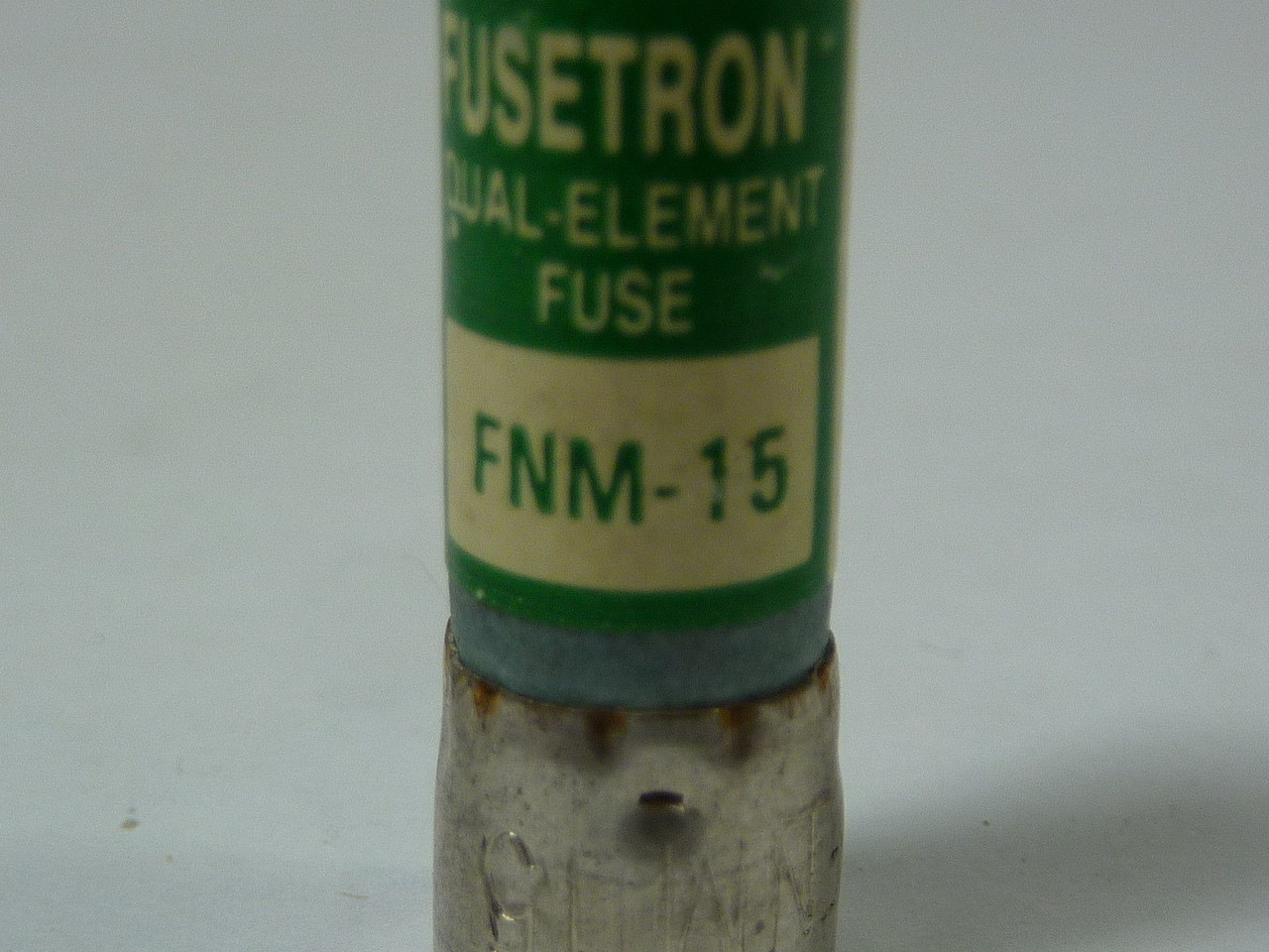 Fusetron FNM-15 Time Delay Fuse 15A 250V USED
