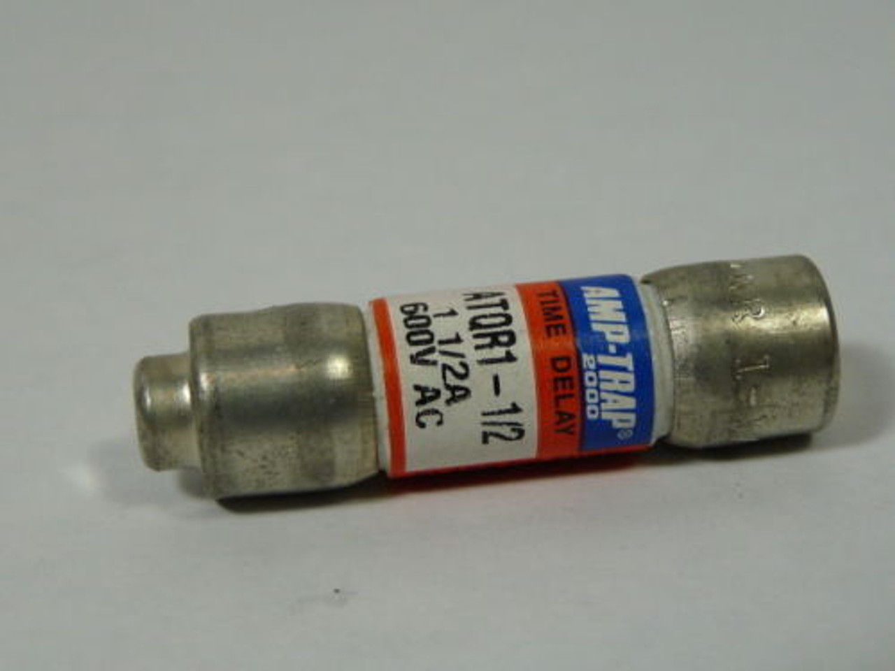 Ferraz Shawmut ATQR1-1/2 Amp-Trap Time Delay Fuse 1-1/2A 600V USED