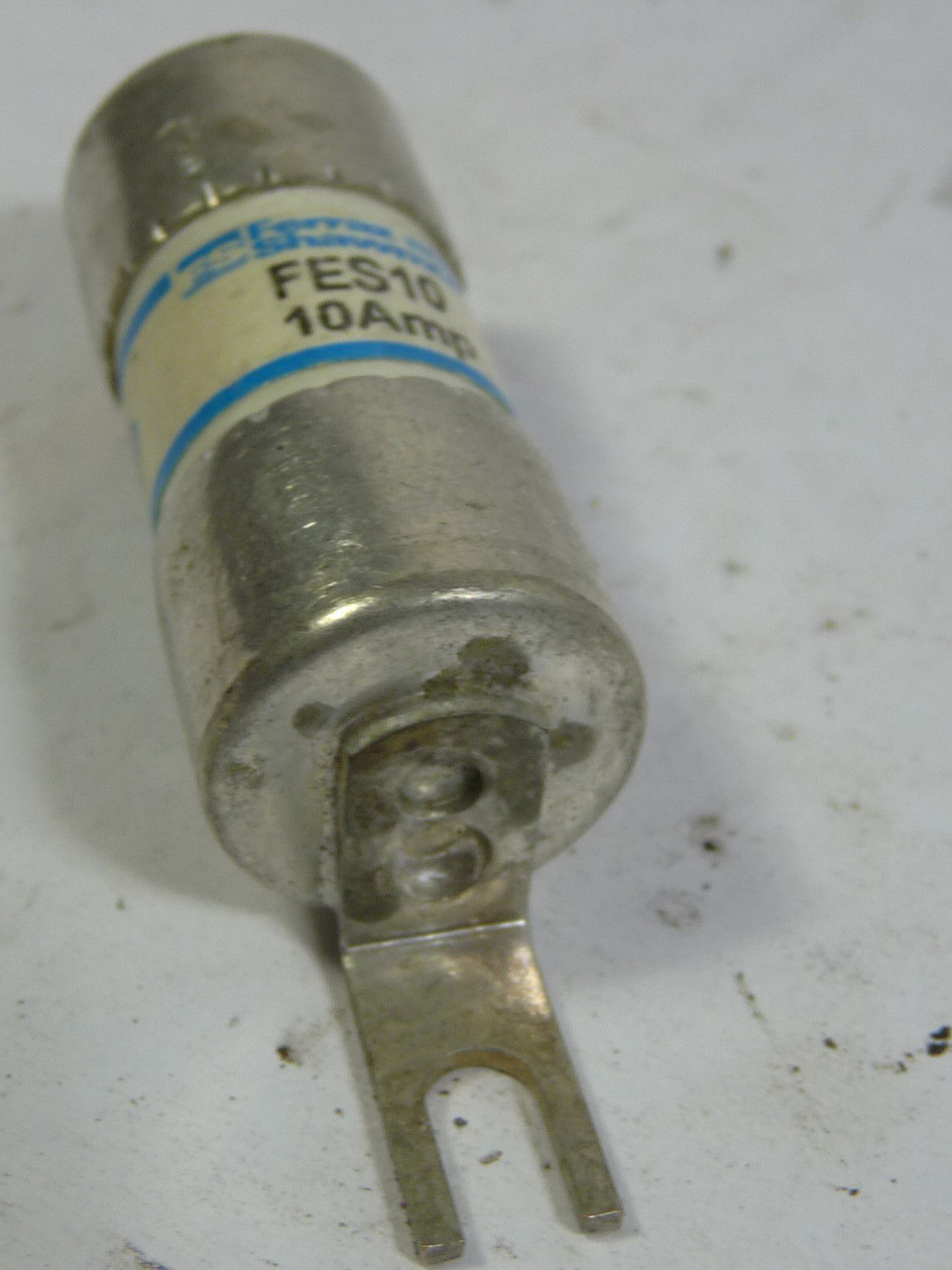 Ferraz Shawmut FES10 Bolt On Fuse 10A 600V USED