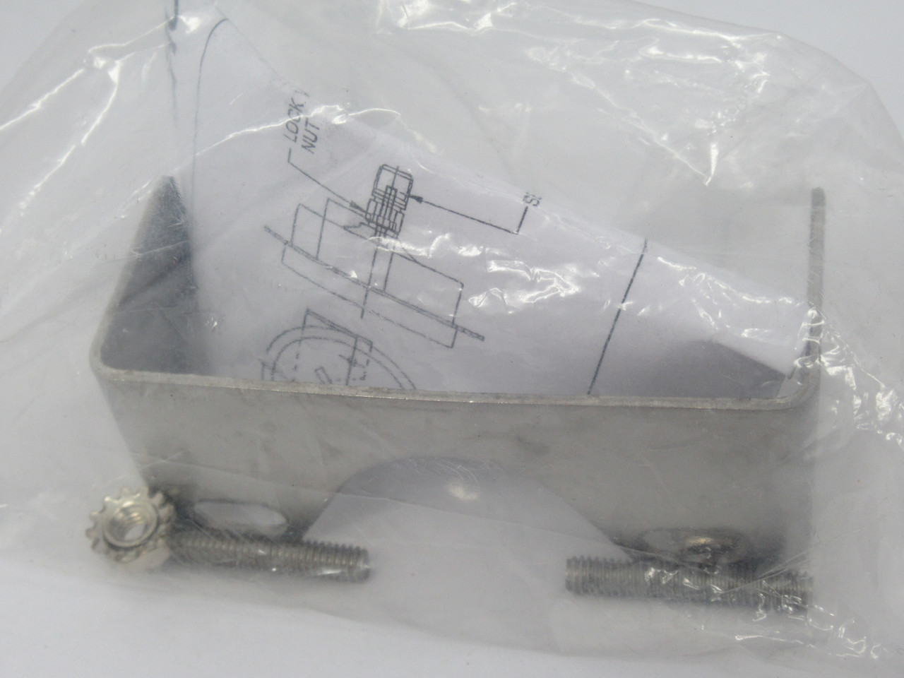 Ashcroft 101A164-01 Panel Mounting Kit for Pressure Gauge 2-1/2" 63mm NWB