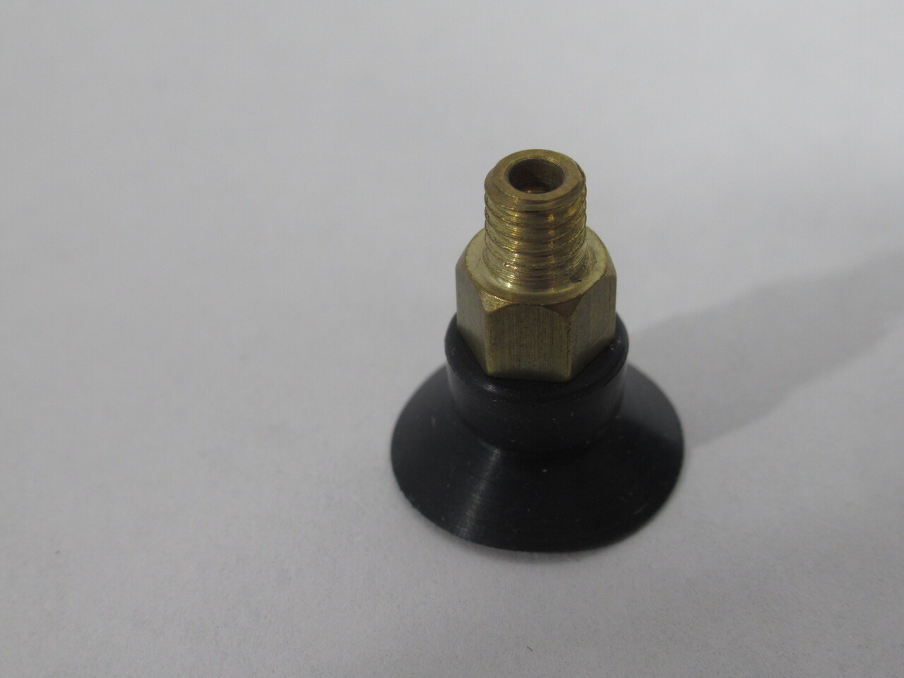 Gripper Systems VSI-15-N5 Nitrile Flat Suction Cup w/M5 Connector 15mm NOP