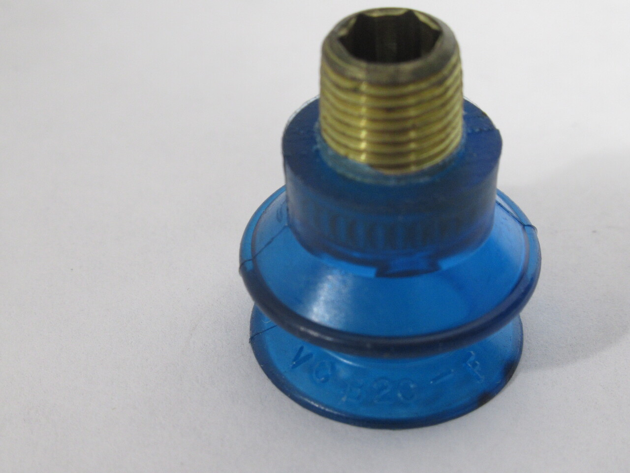 Vi-Cas VC-B20F Style J Vacuum Cup 22.1mm Lip 27.90mmH 1/8" NPT Connection NOP