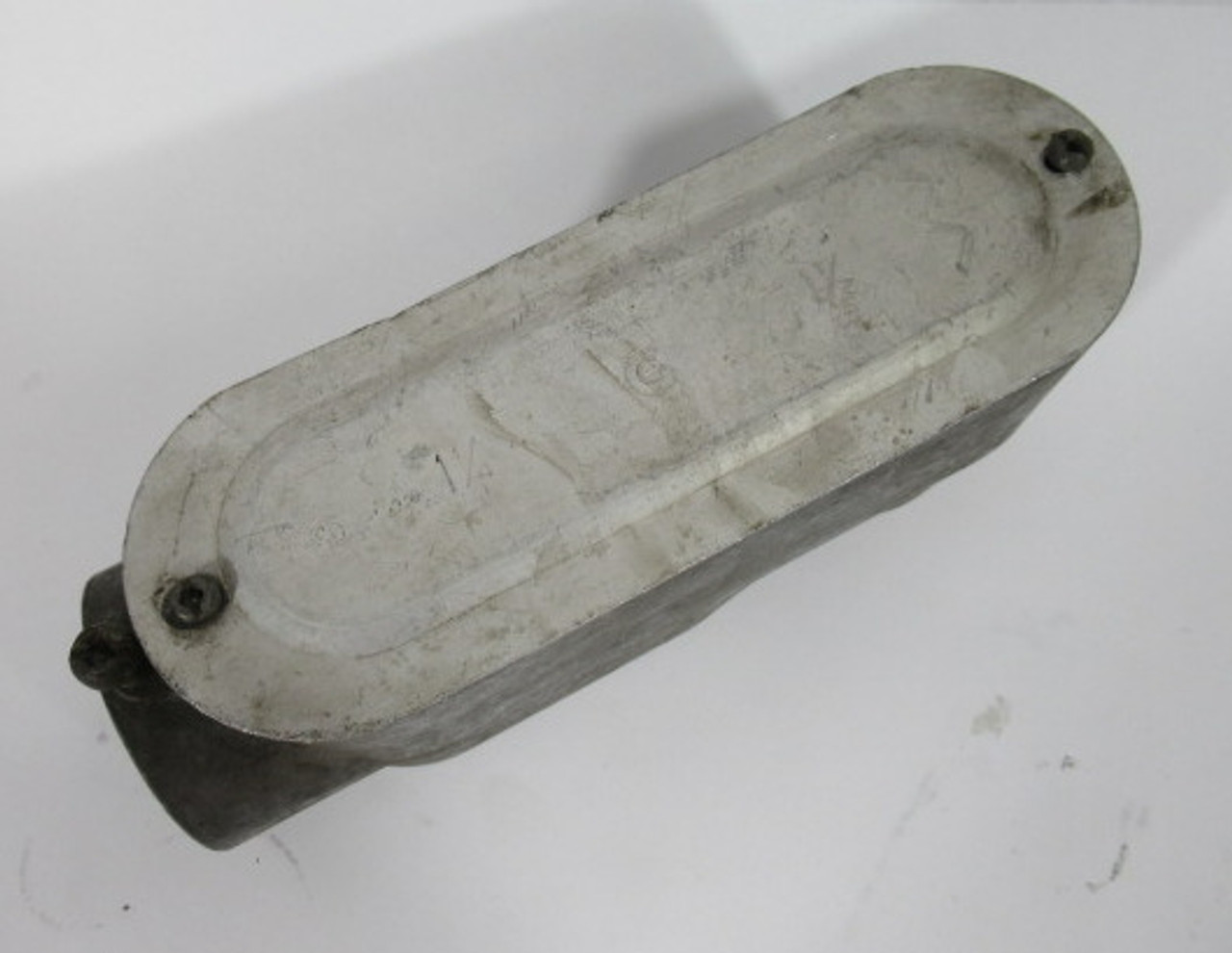 Westinghouse CILBA-1-1/2 Aluminum Conduit Body w/Cover & Gasket 1-1/2" Hub USED