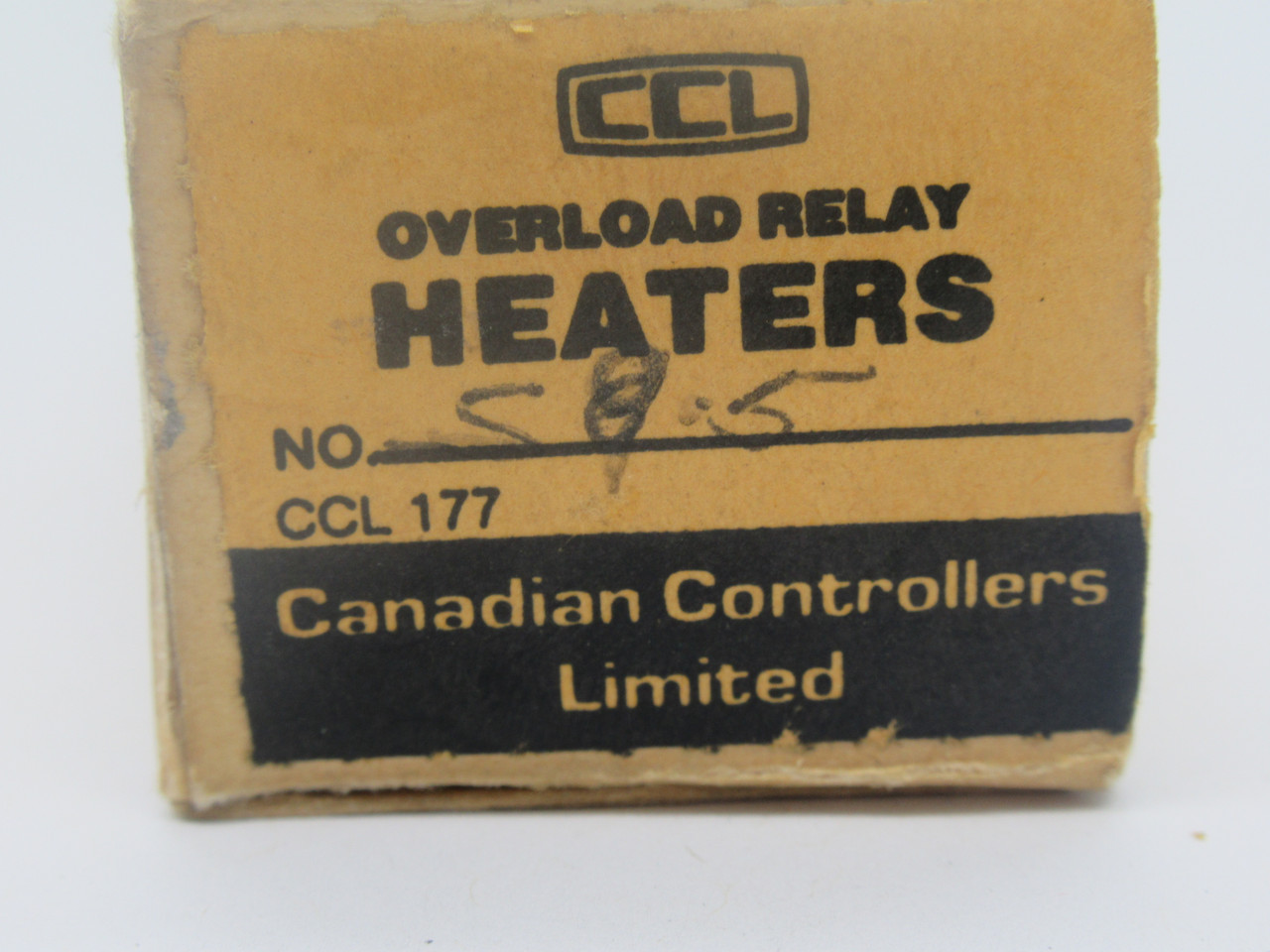 Canadian Controller S9.5 Thermal Overload Relay Heater 2-Pack ! NEW !