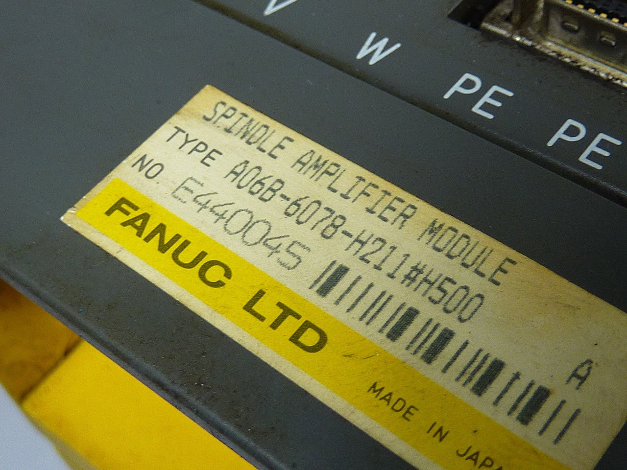 Fanuc A06B-6078-H211 Spindle Drive Module USED