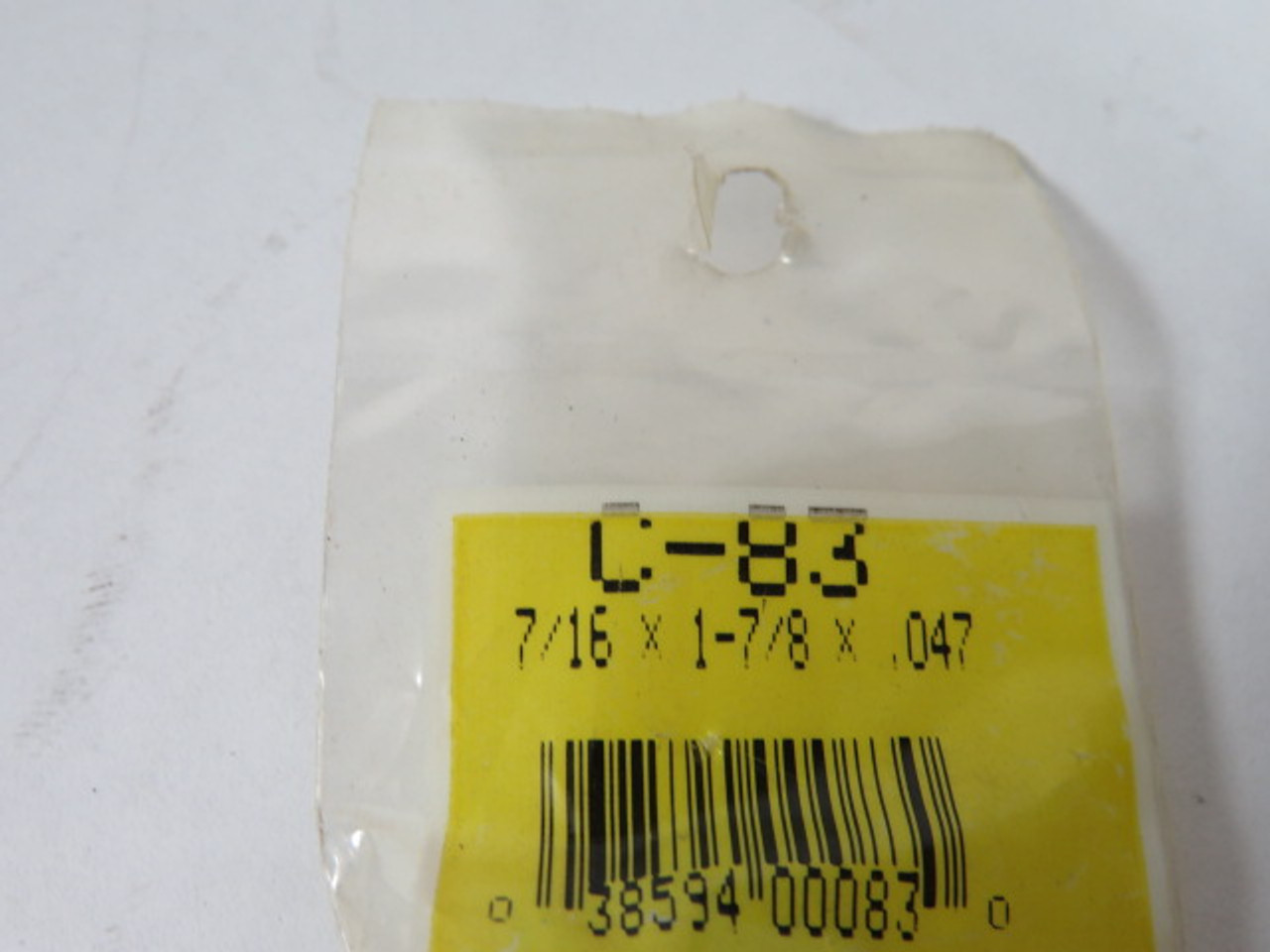 Century Spring C-83 Extension Spring 1-7/8" L 7/16" OD .047" WD 2-Pk ! NWB !