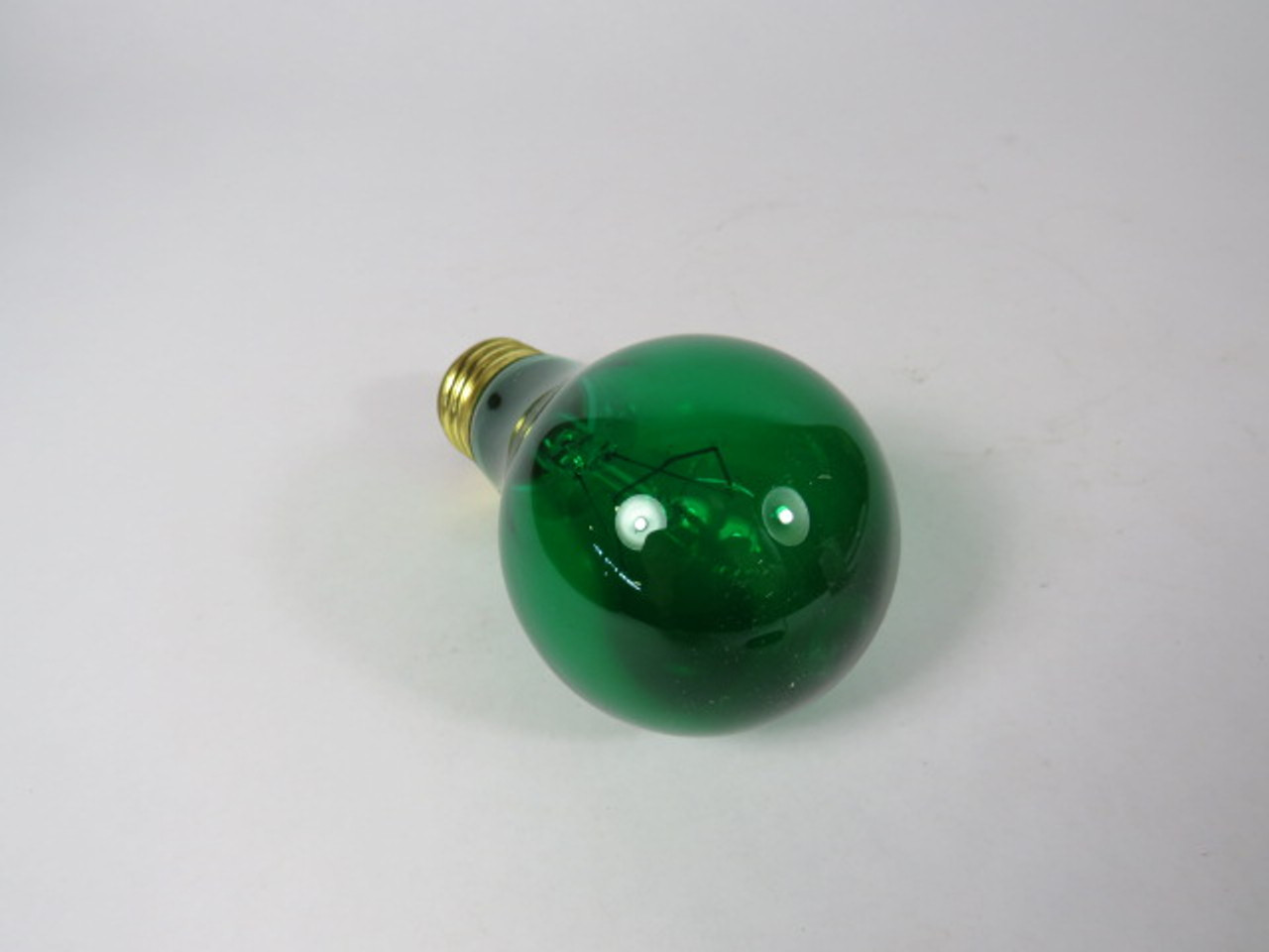 Symban 100A19/TG Transparent Green Bulb 100W 130V NEW