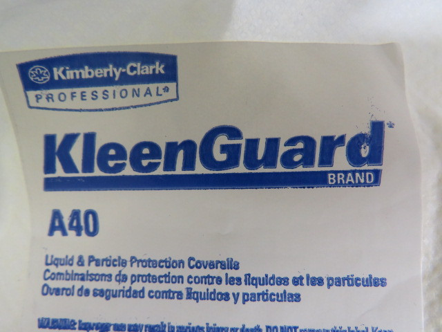 Kimberly-Clark 44304 A40 Hoodless Clean Suit XL ! NOP !