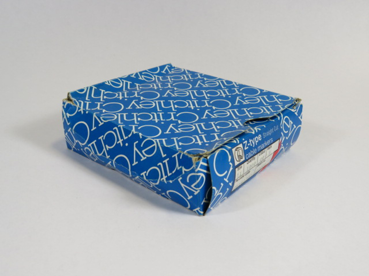 Critchley 06161303 Orange Cable Marker #3 Z11 Straight Cut 300-Pack  NEW