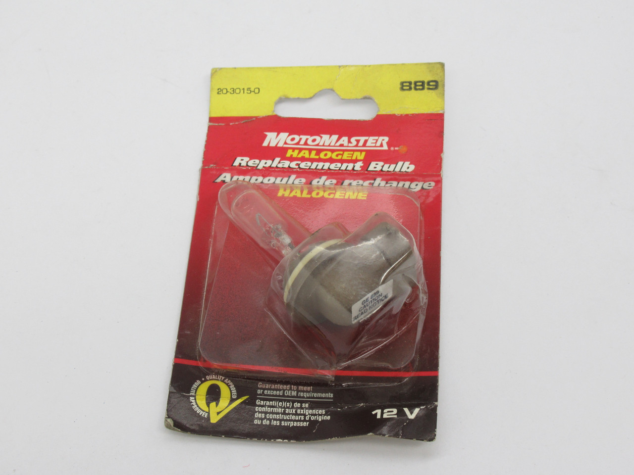 Motomaster 889 Halogen Replacement Back Up/Reverse Lamp Bulb 12V ! NEW !