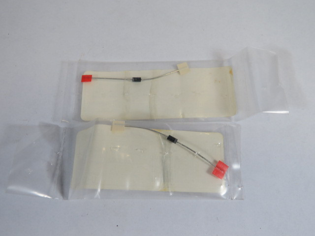 Diodes 1N4004-T Rectifier 400V 1A DO-41 Lot of 2 NOP