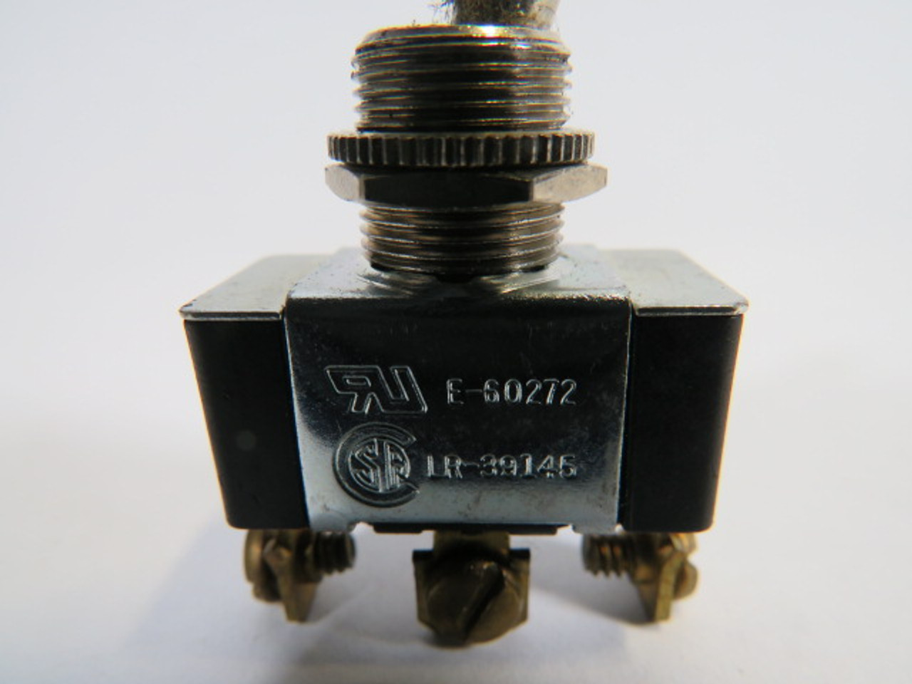Generic Toggle Switch 10A 250V 20A 125V 3/4HP 2-Pos Maintained USED