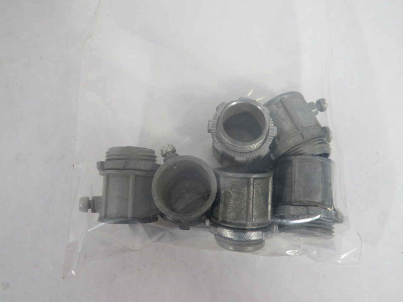 Steel City TC-222 EMT Set Screw Connector 3/4" Lot of 6 USED