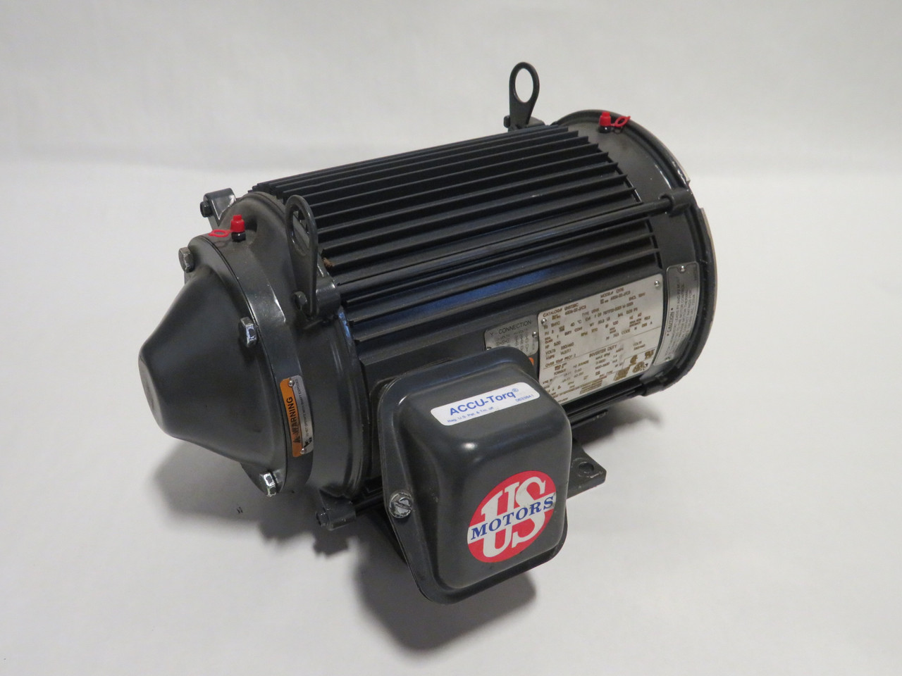 US Motors NIDEC UN5T2BC 5HP 1770RPM 230/460V 184TC TENV 3Ph 14.2/7.1A 60Hz NOP