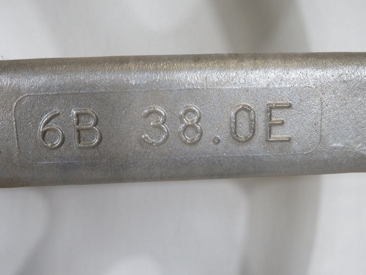 Generic 6B 38.0 E Aluminum V-Belt Sheave 7/8 - 3-5/16" E Bushing 6-Groove USED