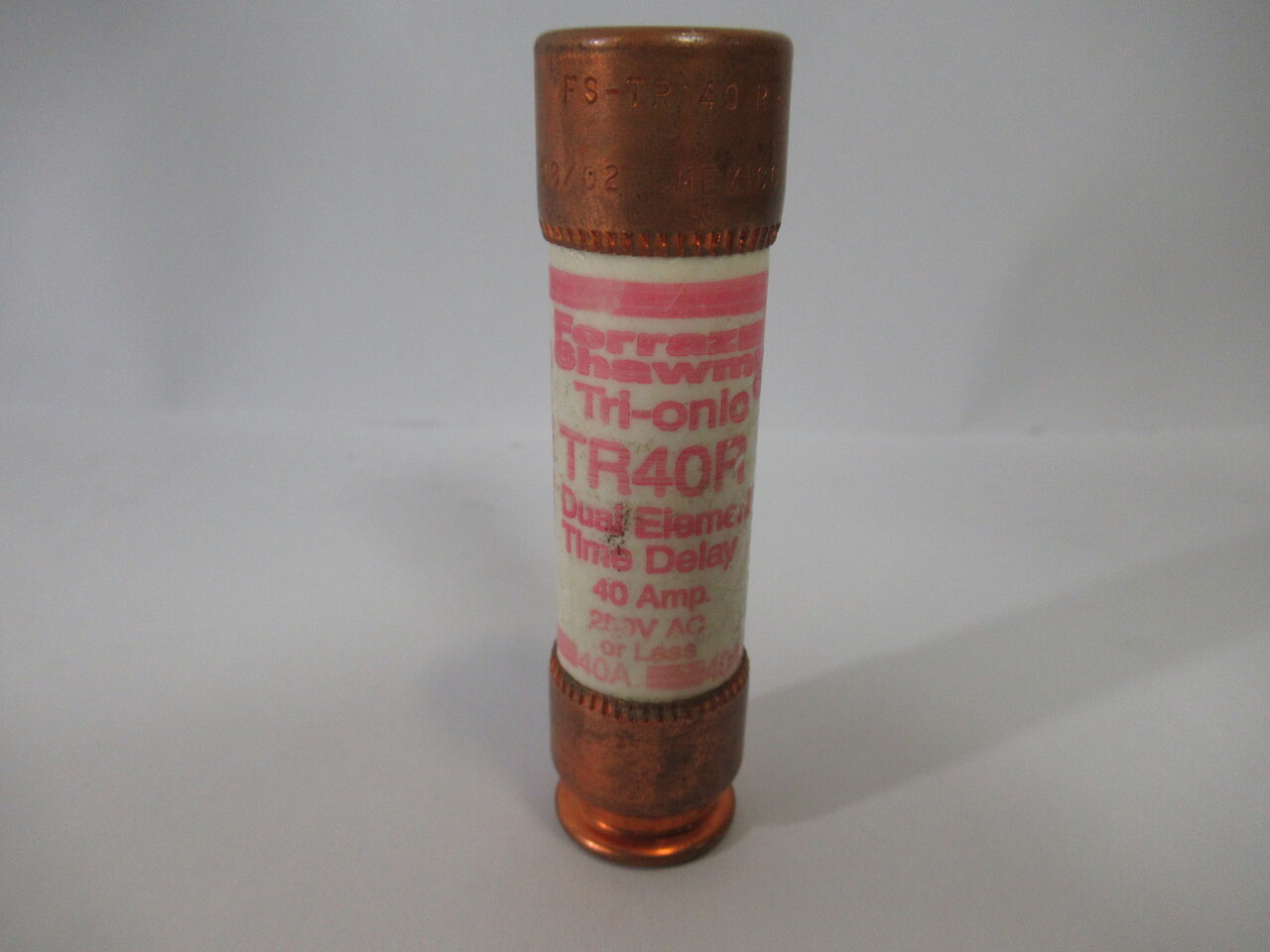 Ferraz Shawmut TR40R Dual Element Time Delay Fuse 40A 250VAC USED