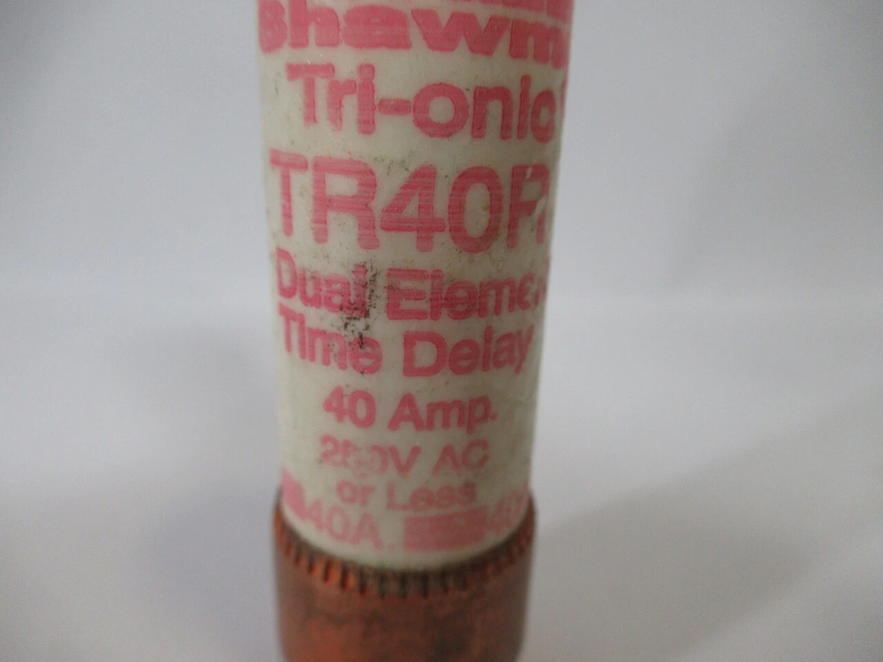 Ferraz Shawmut TR40R Dual Element Time Delay Fuse 40A 250VAC USED